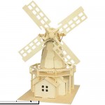 Holland Windmill-Scale Miniature Model Wooden 3D Puzzle Handcraft Toys  B0721SHZPW